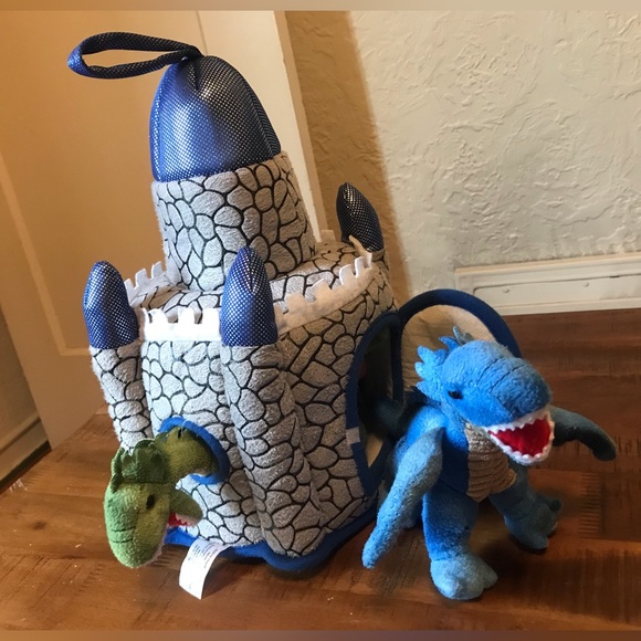 HearthSong Plush Dragon Play Set - Picture 2 of 12